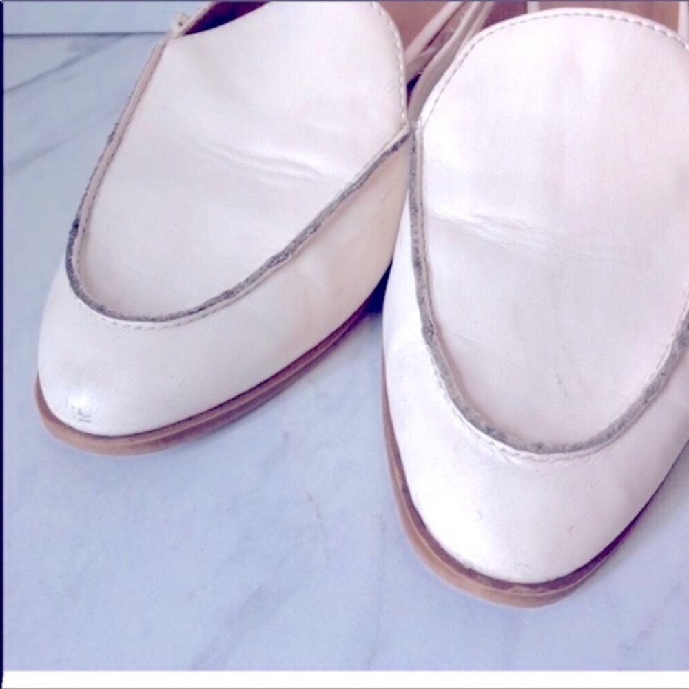 Universal Thread White Leather Look Minimalist Bo… - image 6